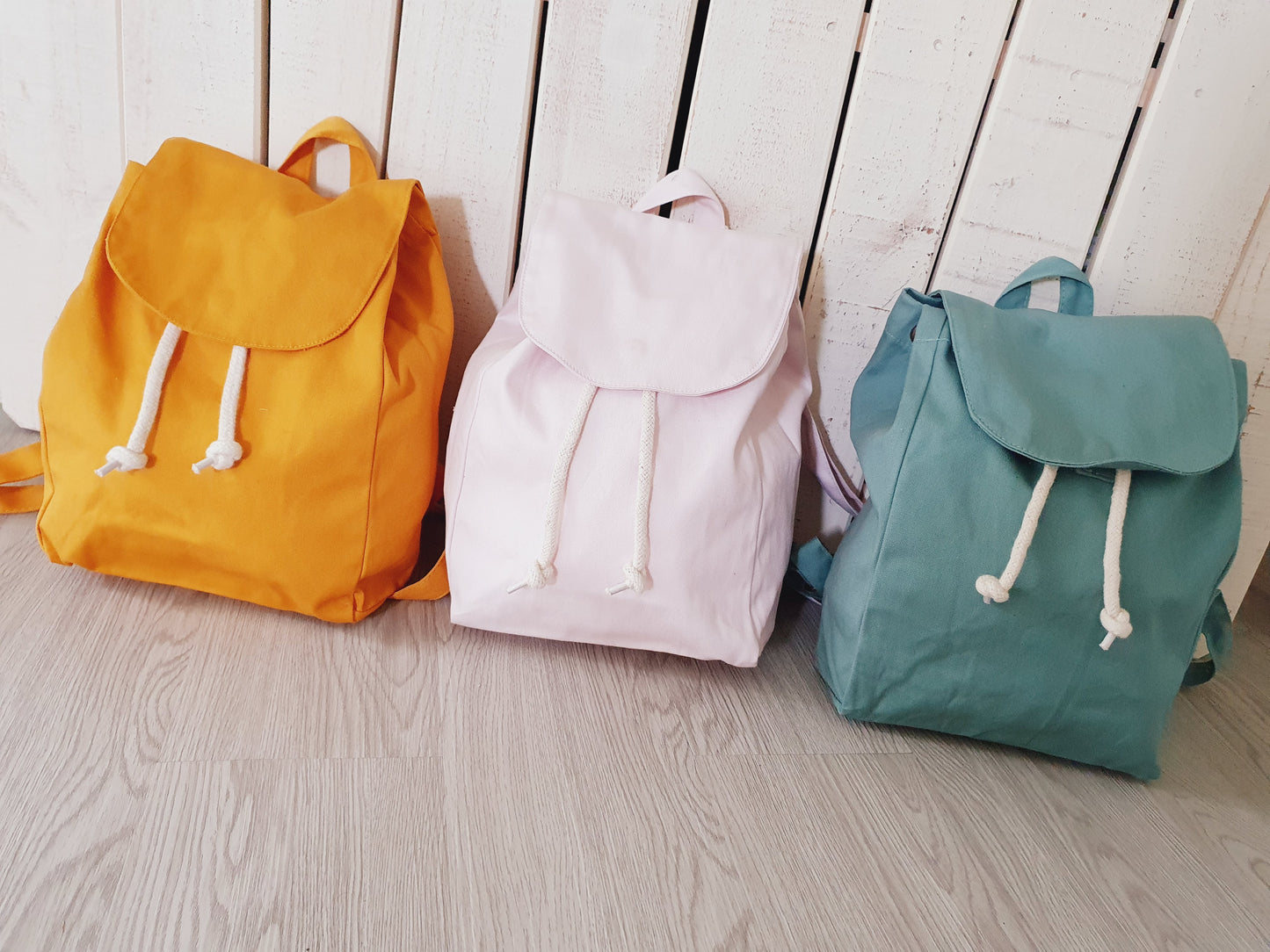 Sac en tissus enfant rose personnalisé