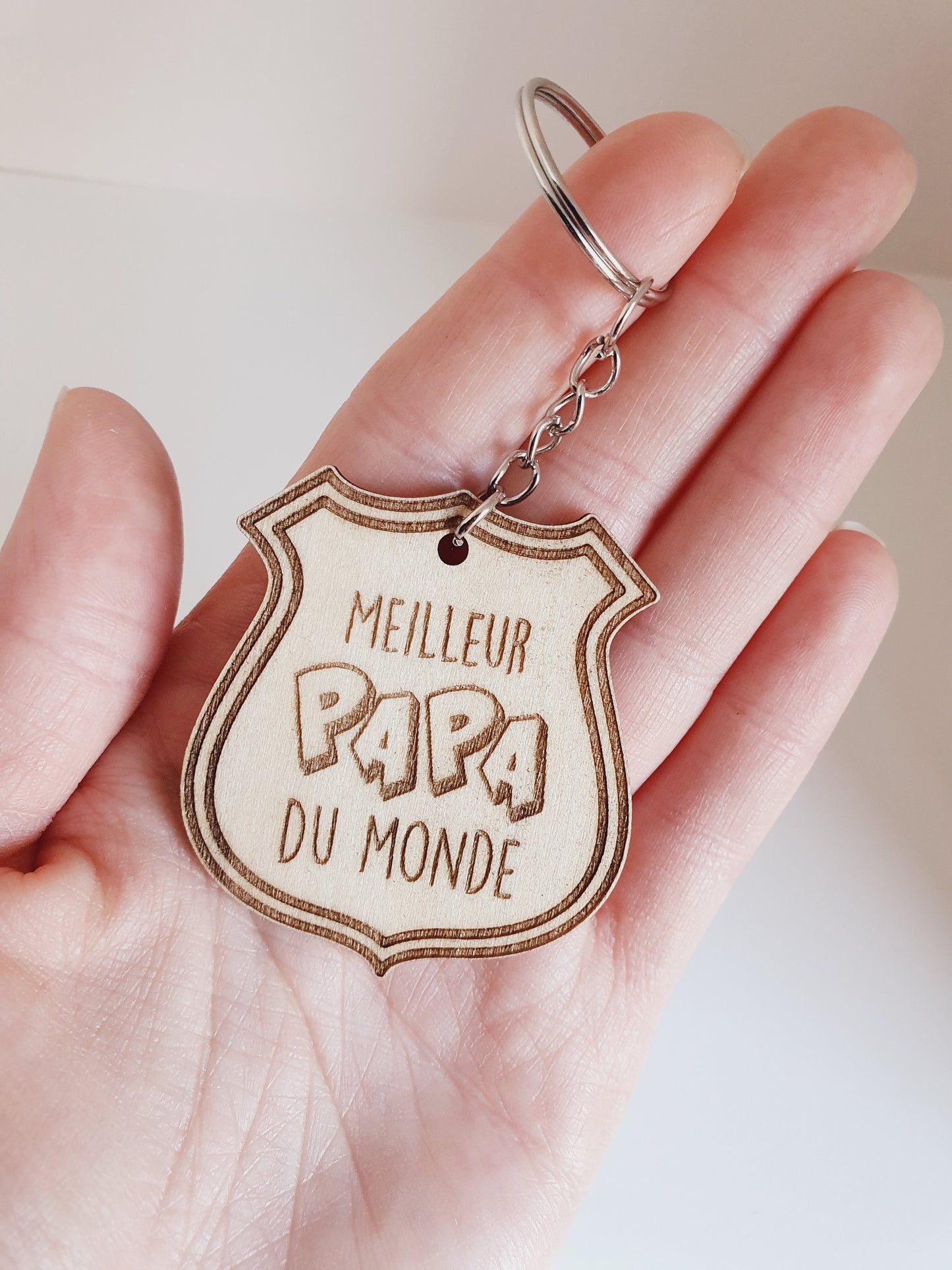 Papa - porte clé emblème