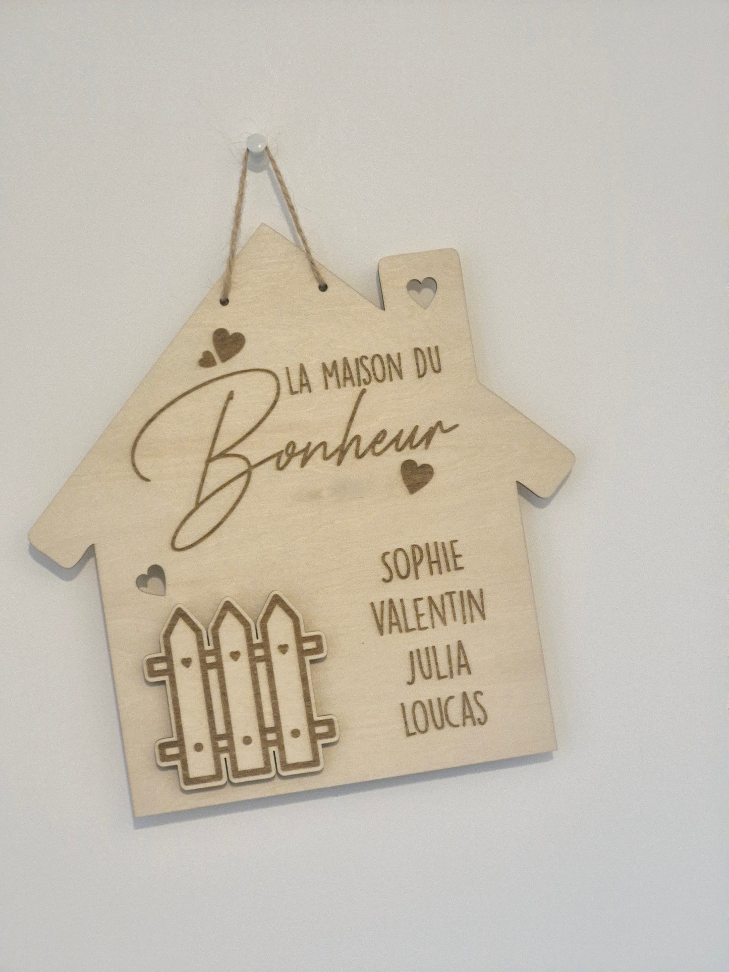 Support "maison du bonheur"