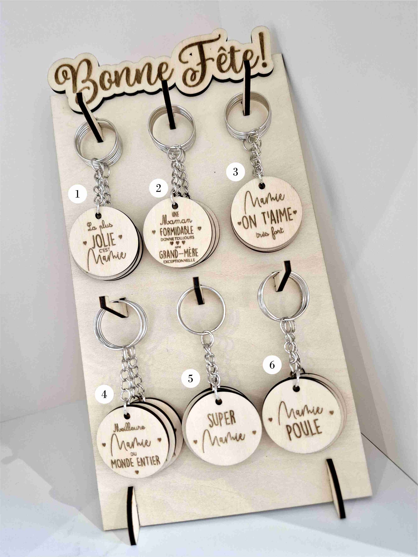 Mamie - porte clef personnalisé