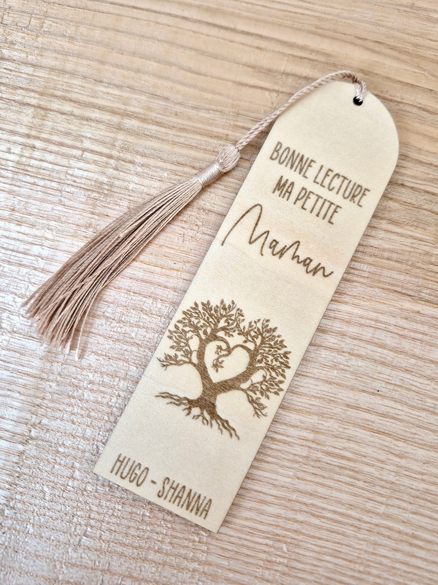 Maman - marque page arbre de vie