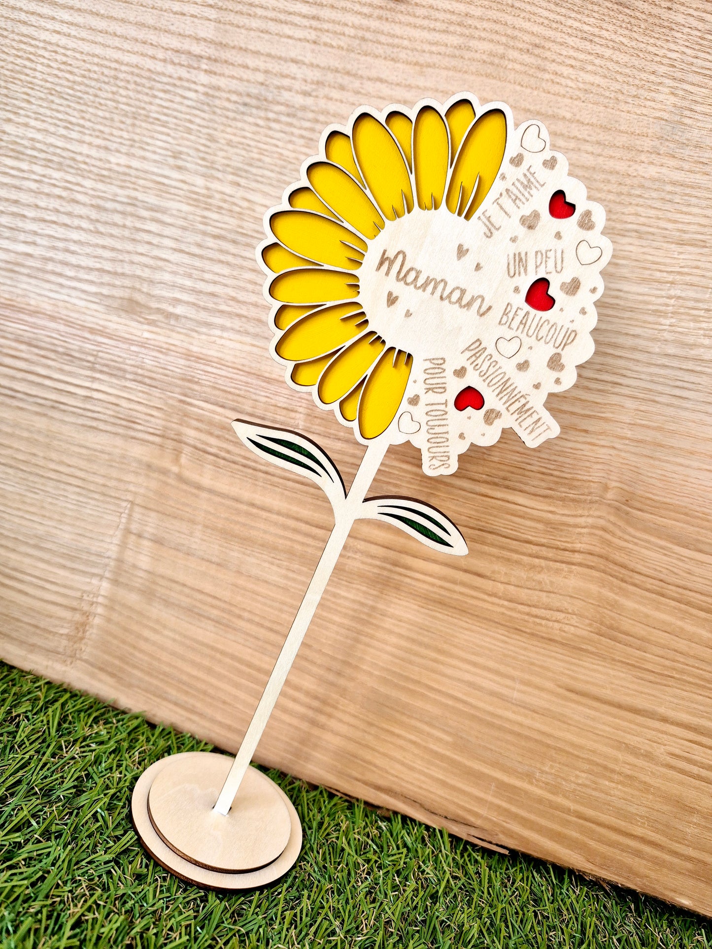 Maman - fleur tournesol