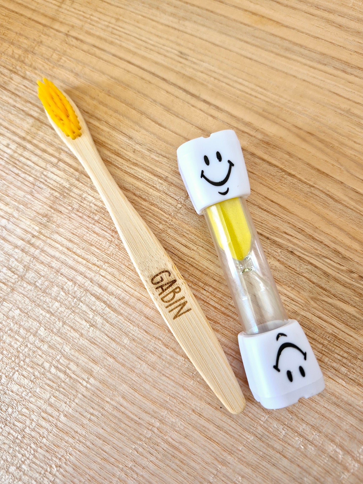 Brosse à dents enfant - jaune