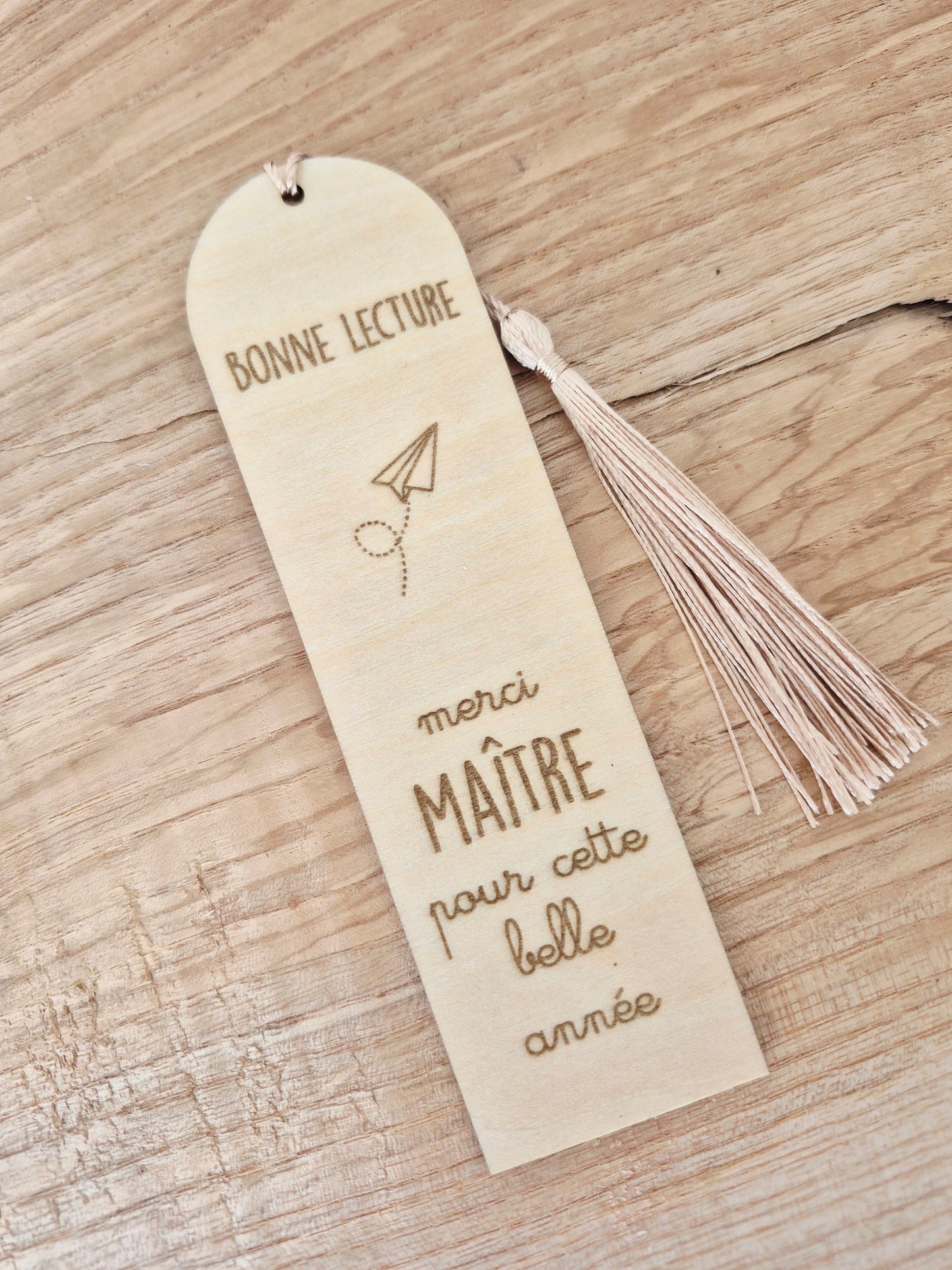 Marque page - Maîtresse / Maître