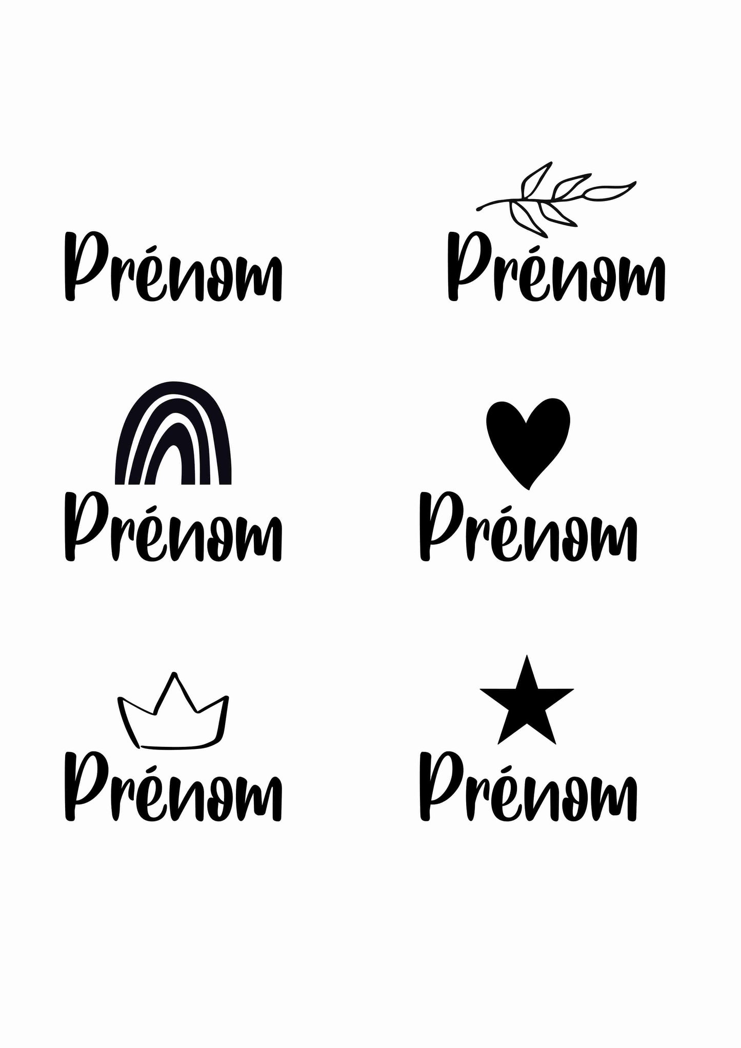 Tenue de naissance complète