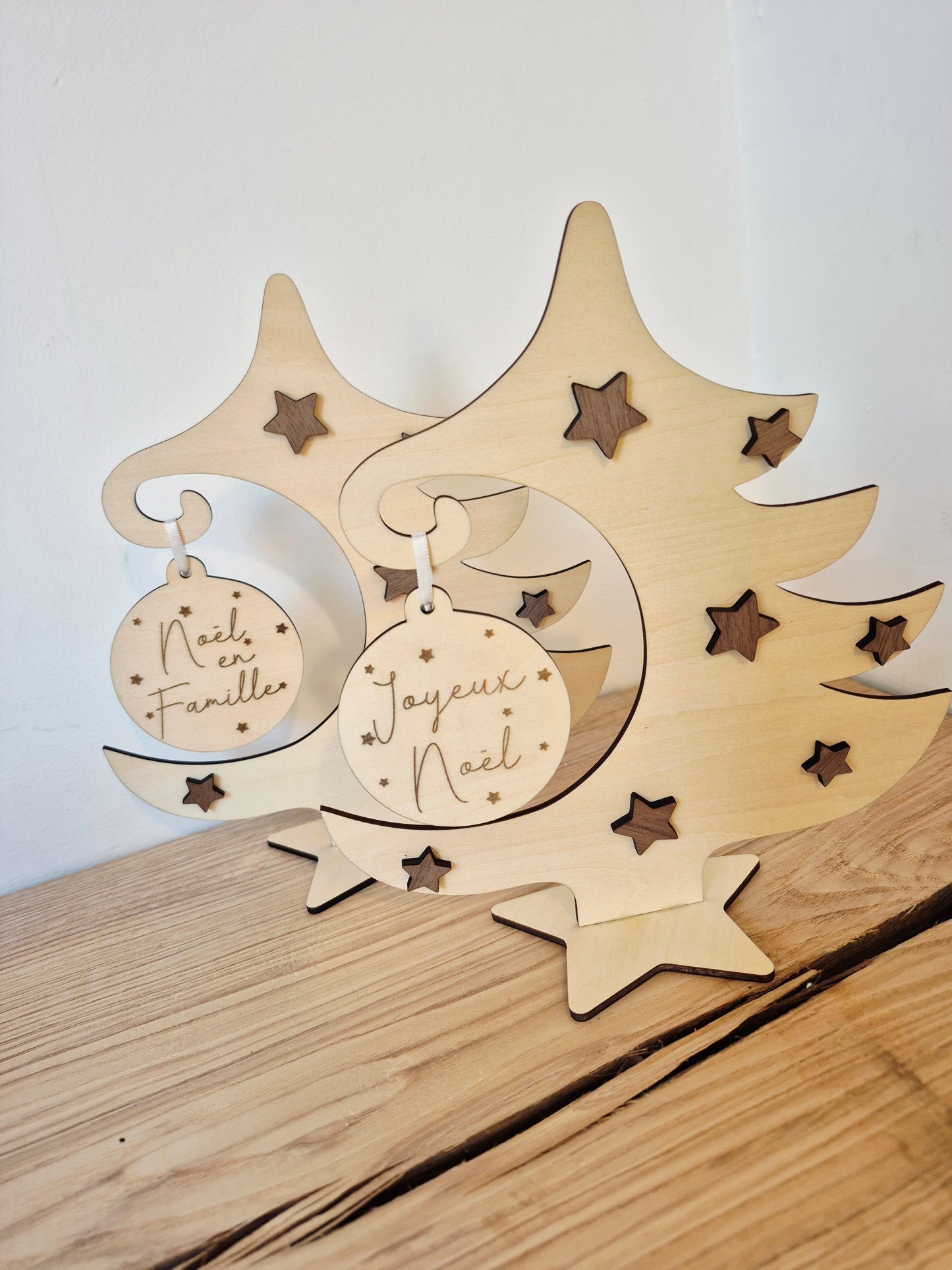 Décoration à poser - Sapin "joyeux Noël"