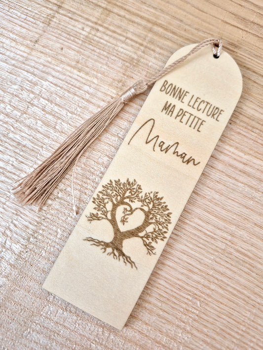 Maman - marque page arbre de vie