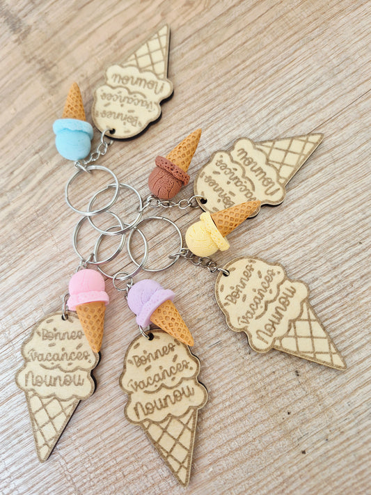 Nounou - porte clef glace