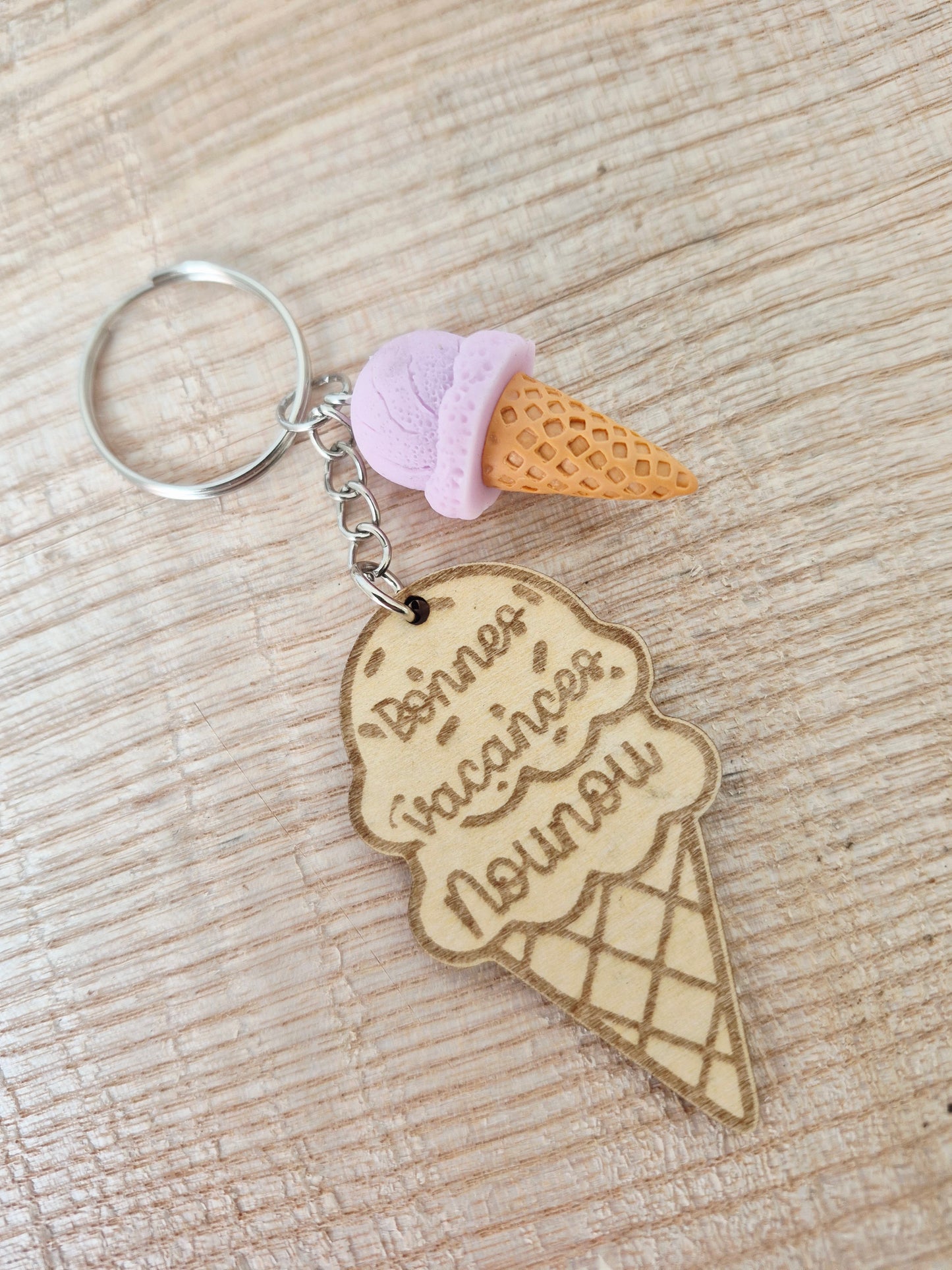 Nounou - porte clef glace