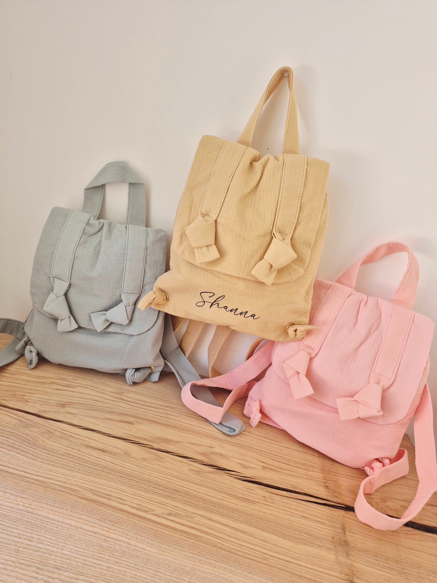 Sac en gaze de coton personnalisé