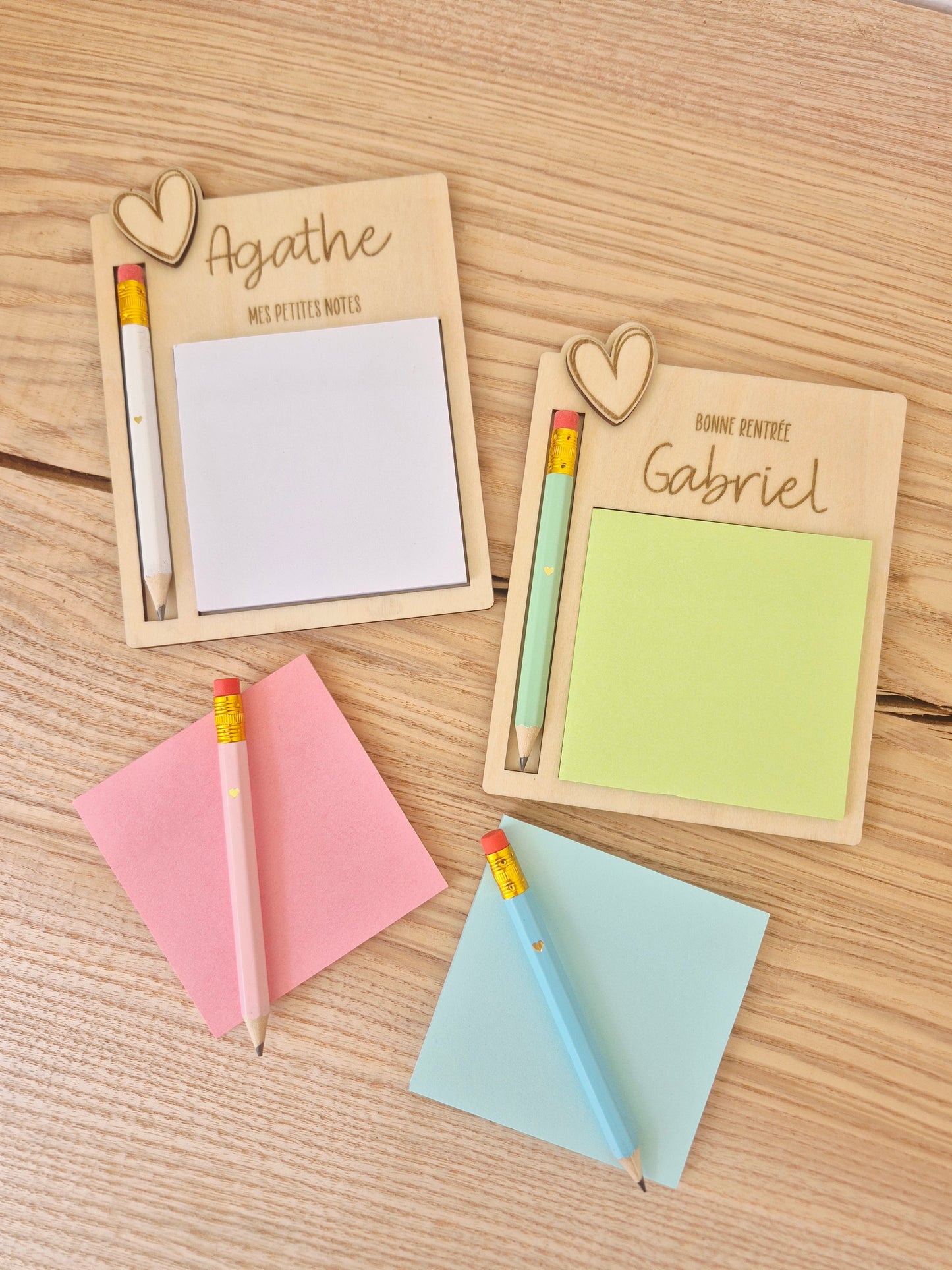 Bois - bloc notes enfant