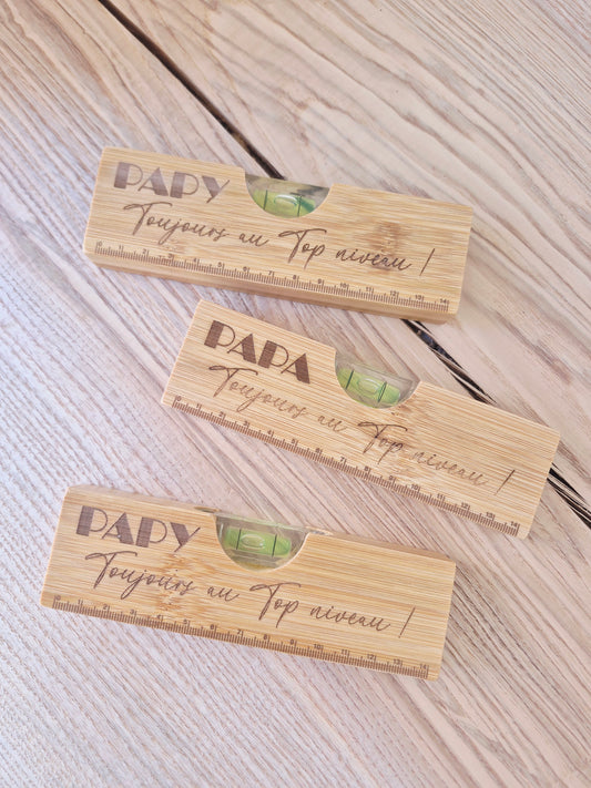 Papy / Papa - Niveau à bulle