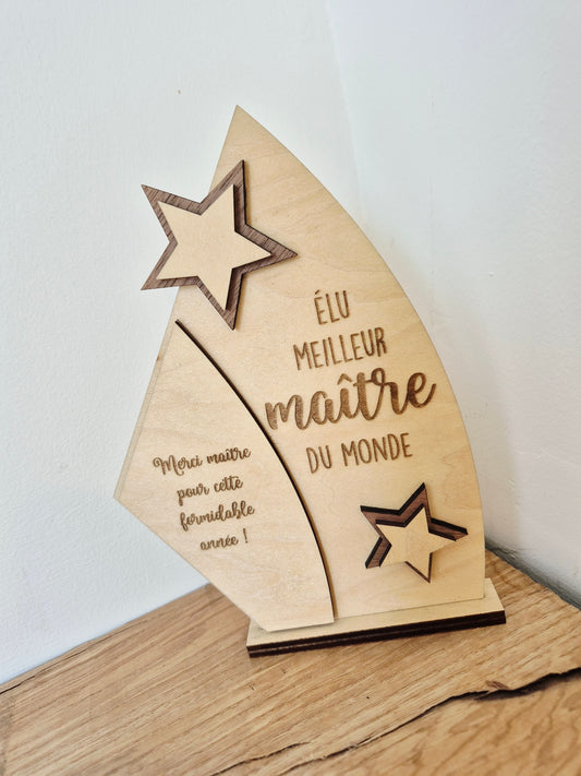 Maîtresse / Maître - trophée