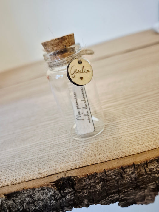 Fiole pour mèche de cheveux