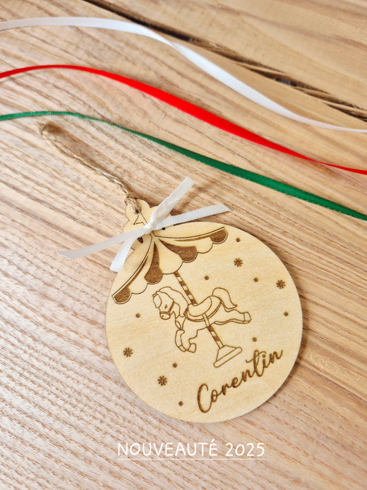 Ornement - Boule carrousel