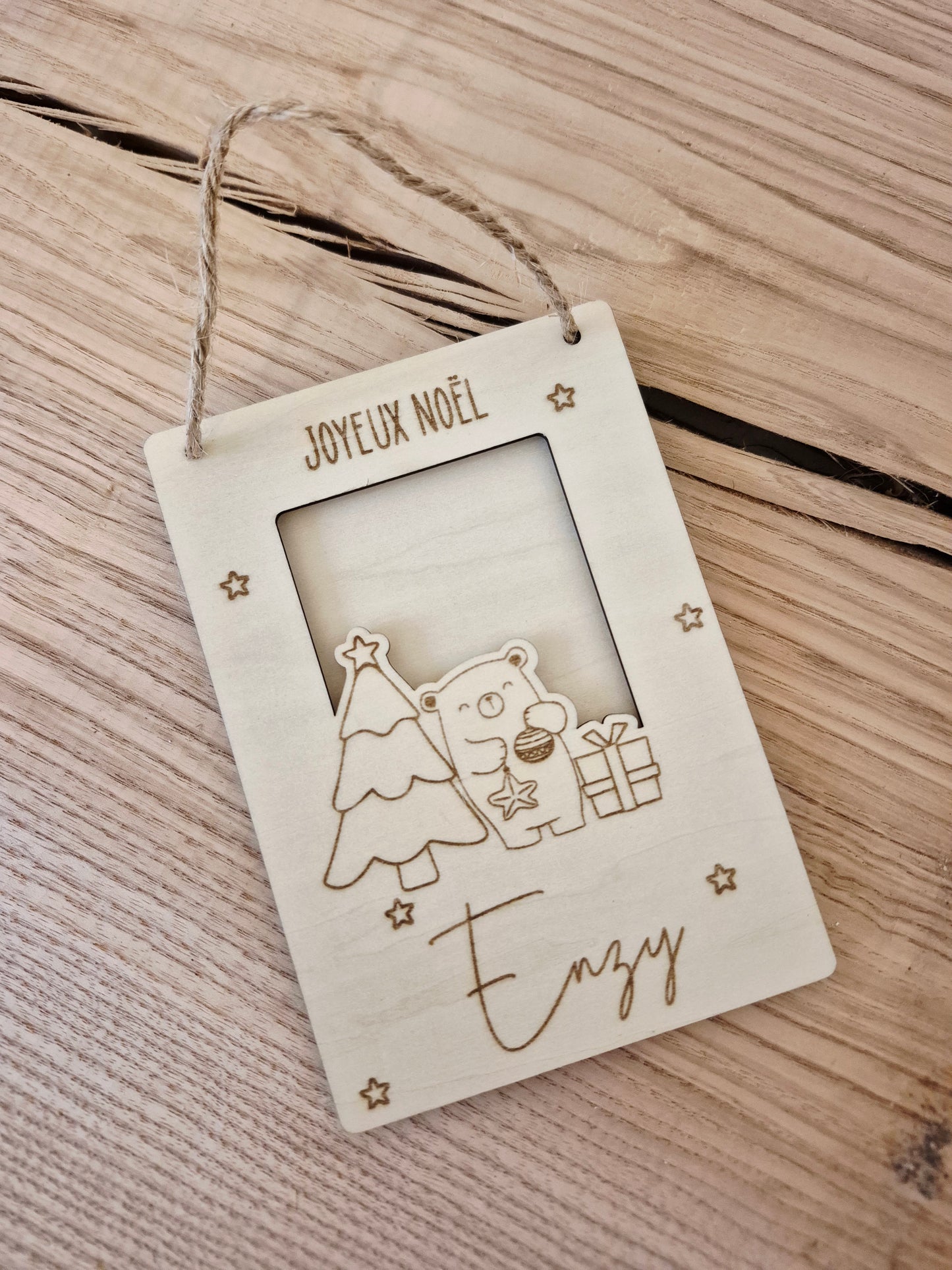 Décoration à suspendre pour billet